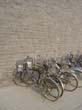 Bikes against City Walls, Xian
